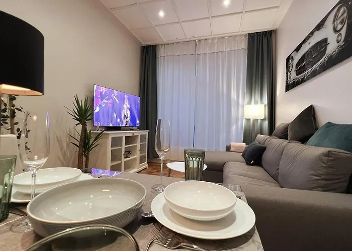 Soul-apartment Terrasse Privat-parkplatz Boxspringbett 55zoll Tv Wlan Apartamento Leipzig